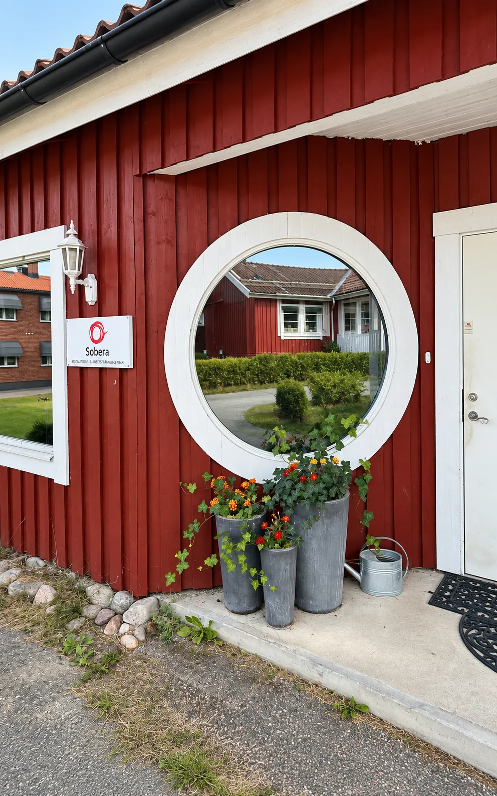 Entrén till Sobera i Nora